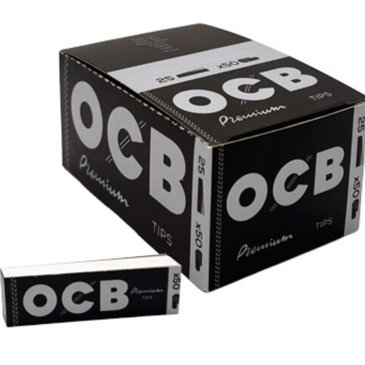 Tips OCB Negro 25 unid.