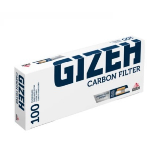 Tubo Gizeh Carbon Activo 100 unid.